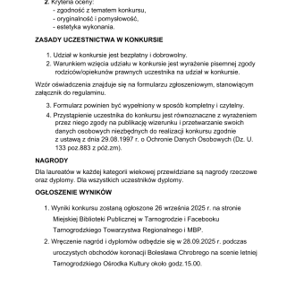 GMINNY KONKURS PLASTYCZNY: "NADWORNY PORTRECISTA BOLESŁAWA CHROBREGO - PORTRET Z EPOKI"