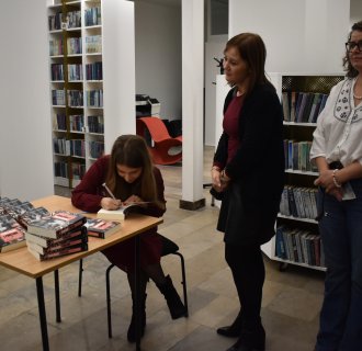 Spotkanie autorskie z Kazią Sitarz