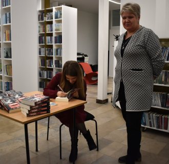 Spotkanie autorskie z Kazią Sitarz