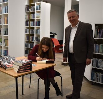 Spotkanie autorskie z Kazią Sitarz