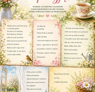 „Herbatka z poezją” w Bibliotece w Tarnogrodzie