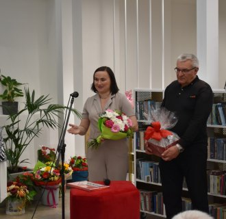 „… z książką przez życie” – pożegnanie długoletniego dyrektora Miejskiej Biblioteki Publicznej w Tarnogrodzie