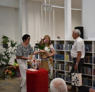 „… z książką przez życie” – pożegnanie długoletniego dyrektora Miejskiej Biblioteki Publicznej w Tarnogrodzie