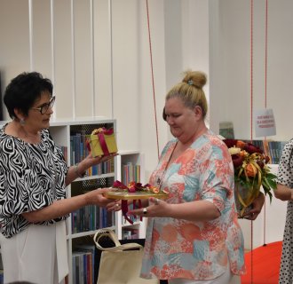 „… z książką przez życie” – pożegnanie długoletniego dyrektora Miejskiej Biblioteki Publicznej w Tarnogrodzie